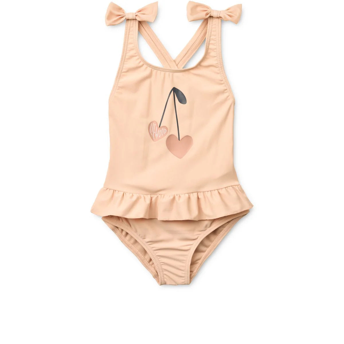Amara Swimsuit With Bow - Apple Blossom