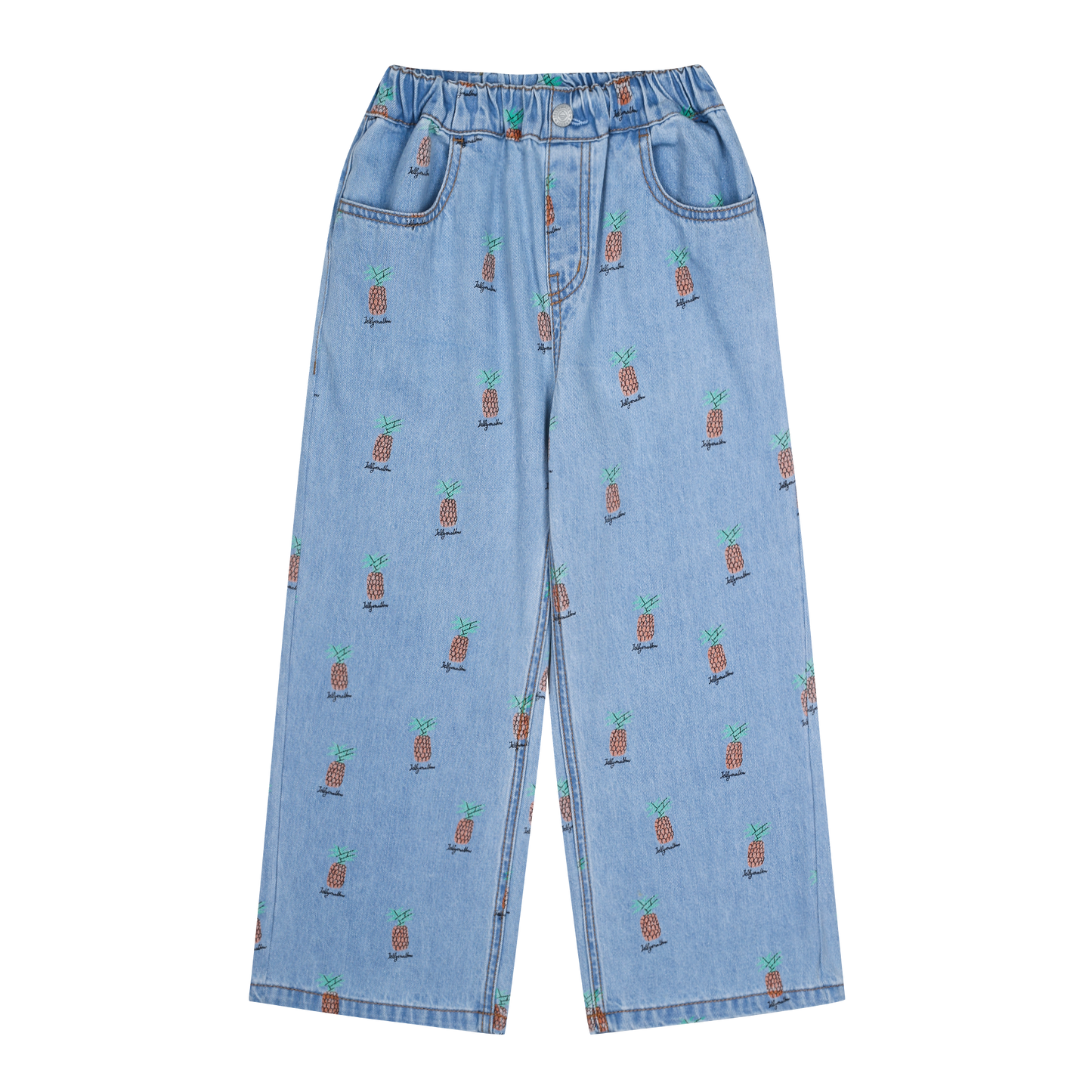 Pineapple Light Denim Pants