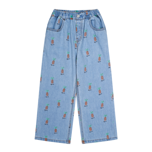 Pineapple Light Denim Pants