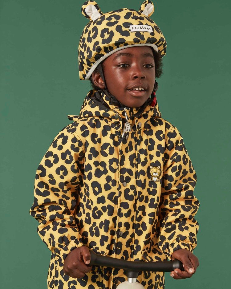 Dash The Leopard - Kids Raincoat