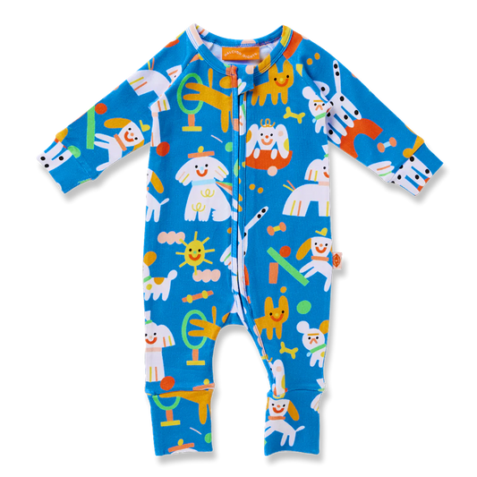 Puppy Park Long Sleeve Playsuit