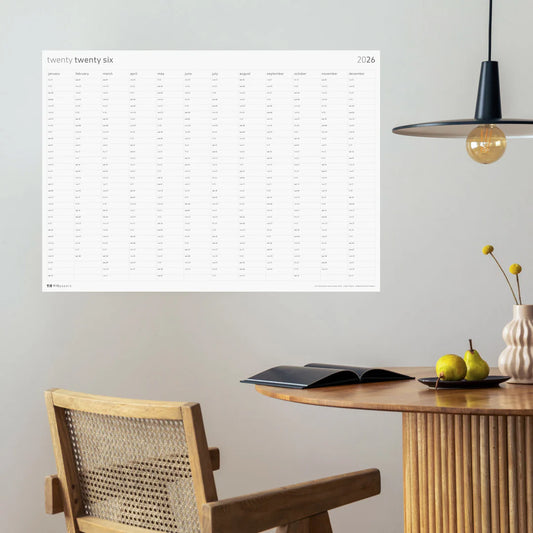 2026 Calendar - 70x50cm