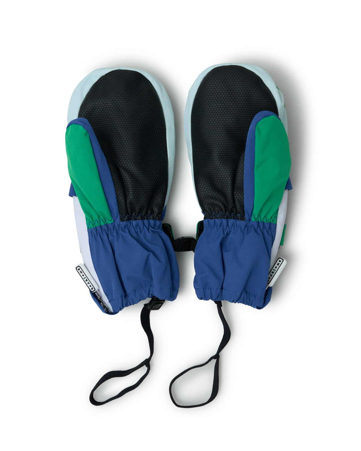 Ski Gloves - Green/Blue