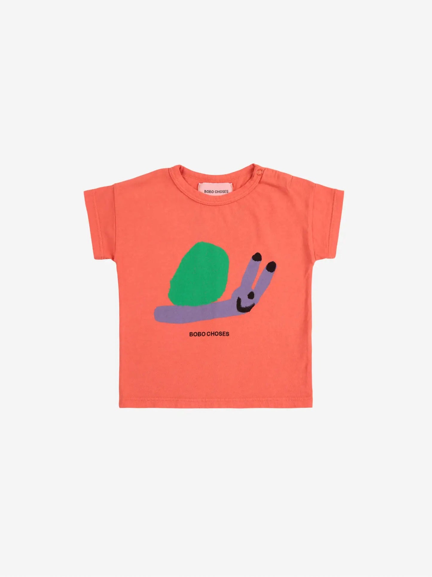 Funny Snail Baby T-Shirt