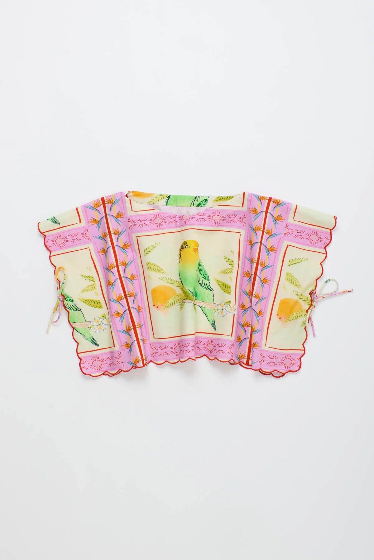 Birds Patchwork Top
