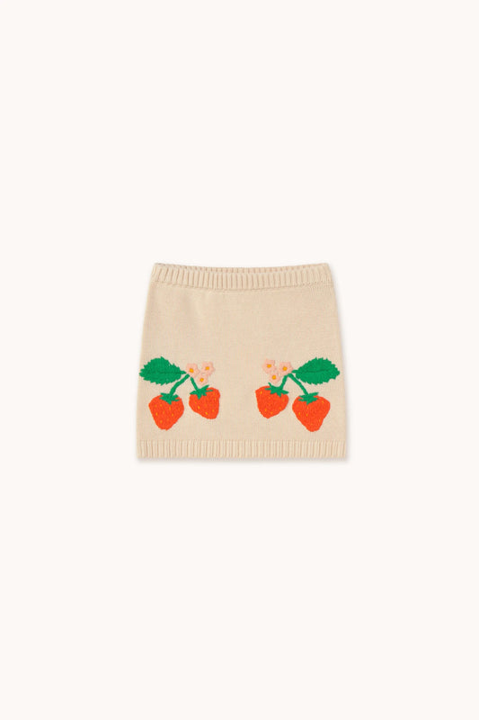 Strawberries Knitted Skirt