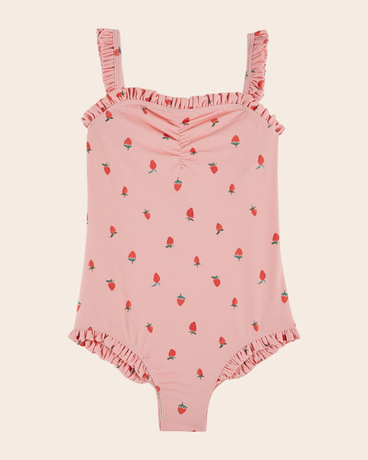 Strawberry Print Swimsuit
