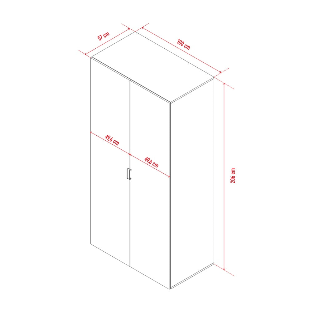 4You Wardrobe - White