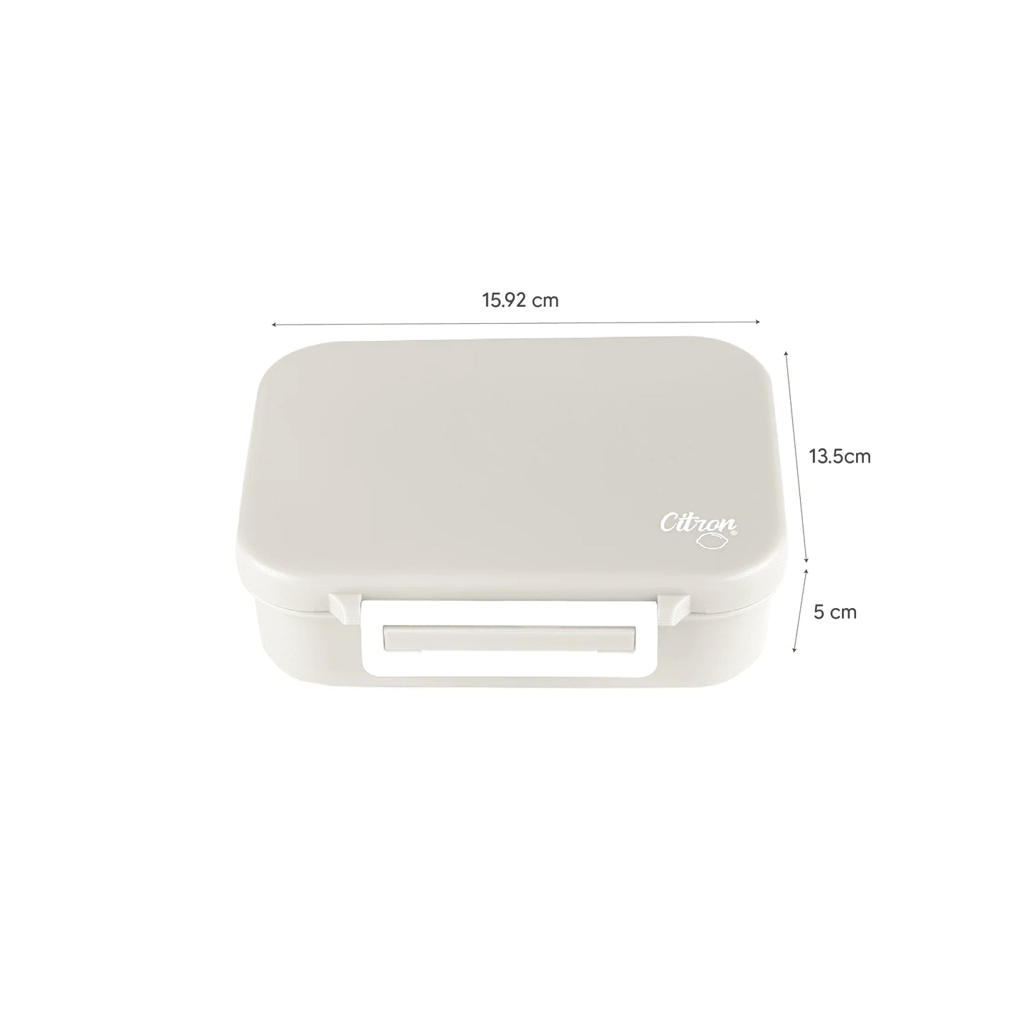 Tritan Snackbox - 3 Compartments - Lemon