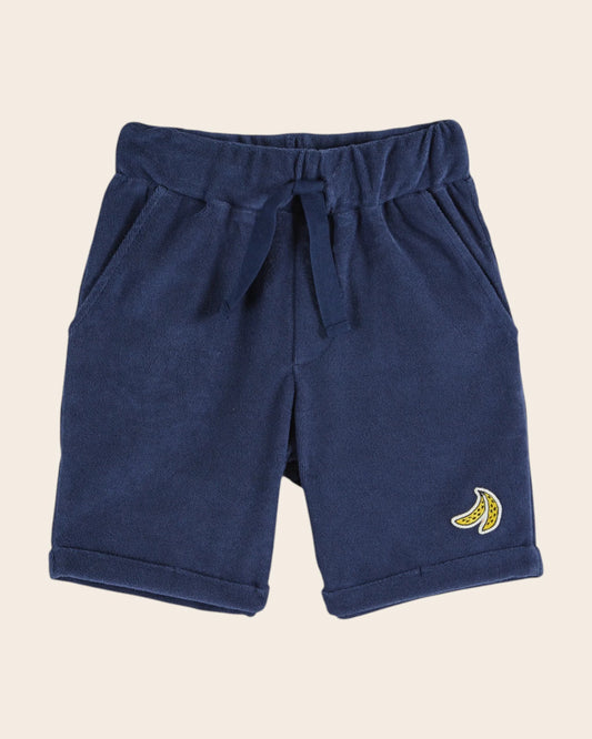 Banana Terry Shorts - Navy