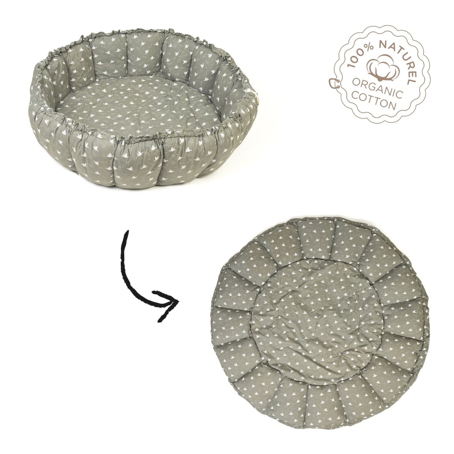 coco bloom: Organic Baby Mat - Birds