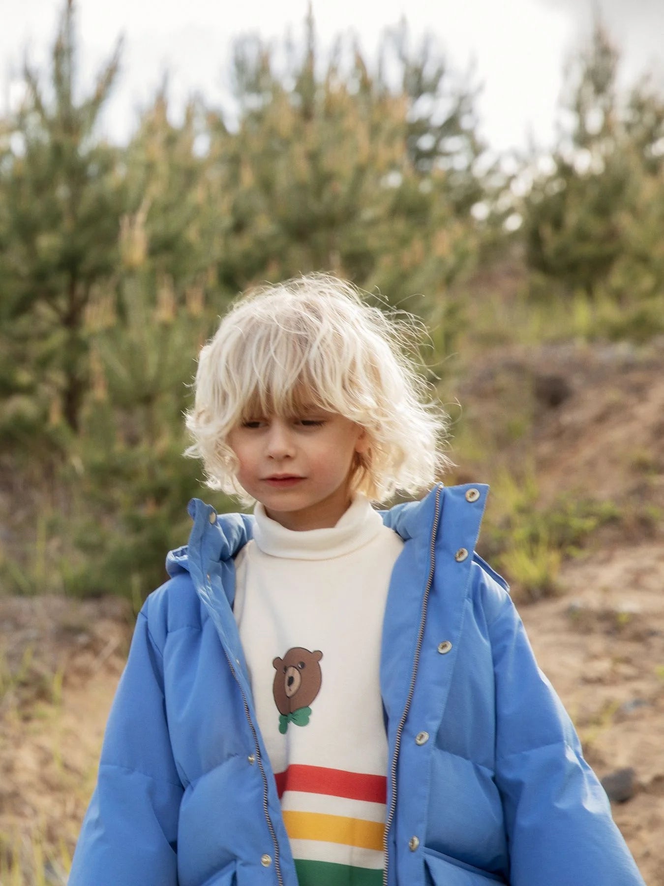 Bear Stripe Sweater