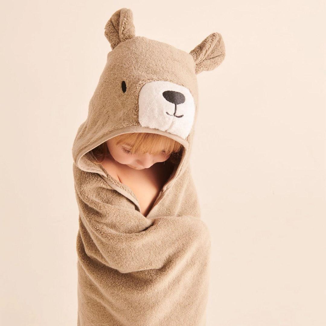 Bear Baby & Kids Hooded Towel