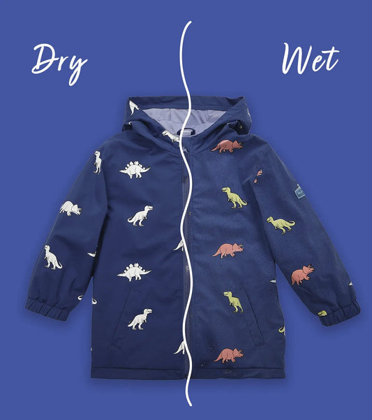 Color Changing Raincoat - Dinosaur