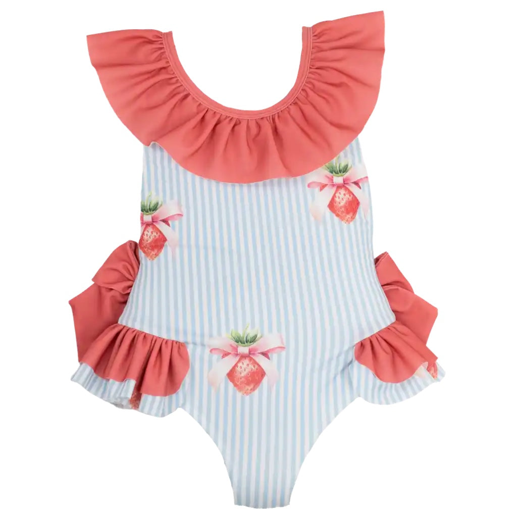 Barbados Swimsuit - Strawberries