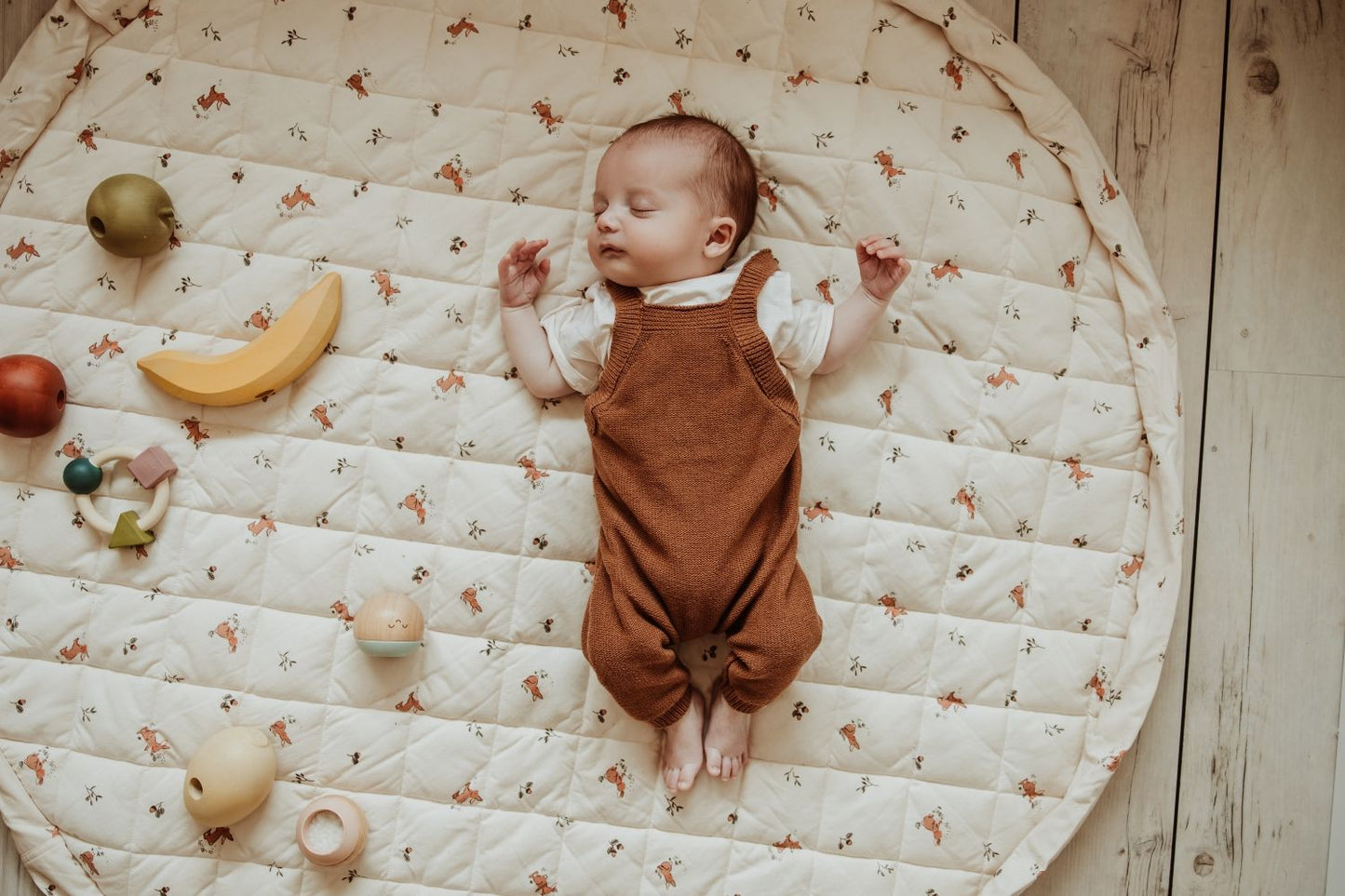 noomad soft: Organic Babymat & Bag - Rabbit