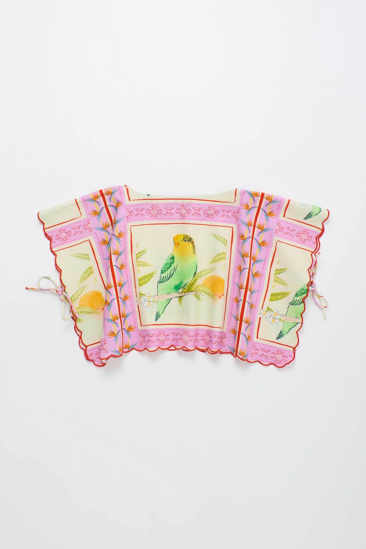 Birds Patchwork Top