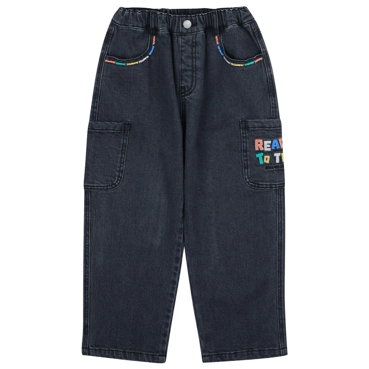 Ready Semi-Baggy Denim Pants