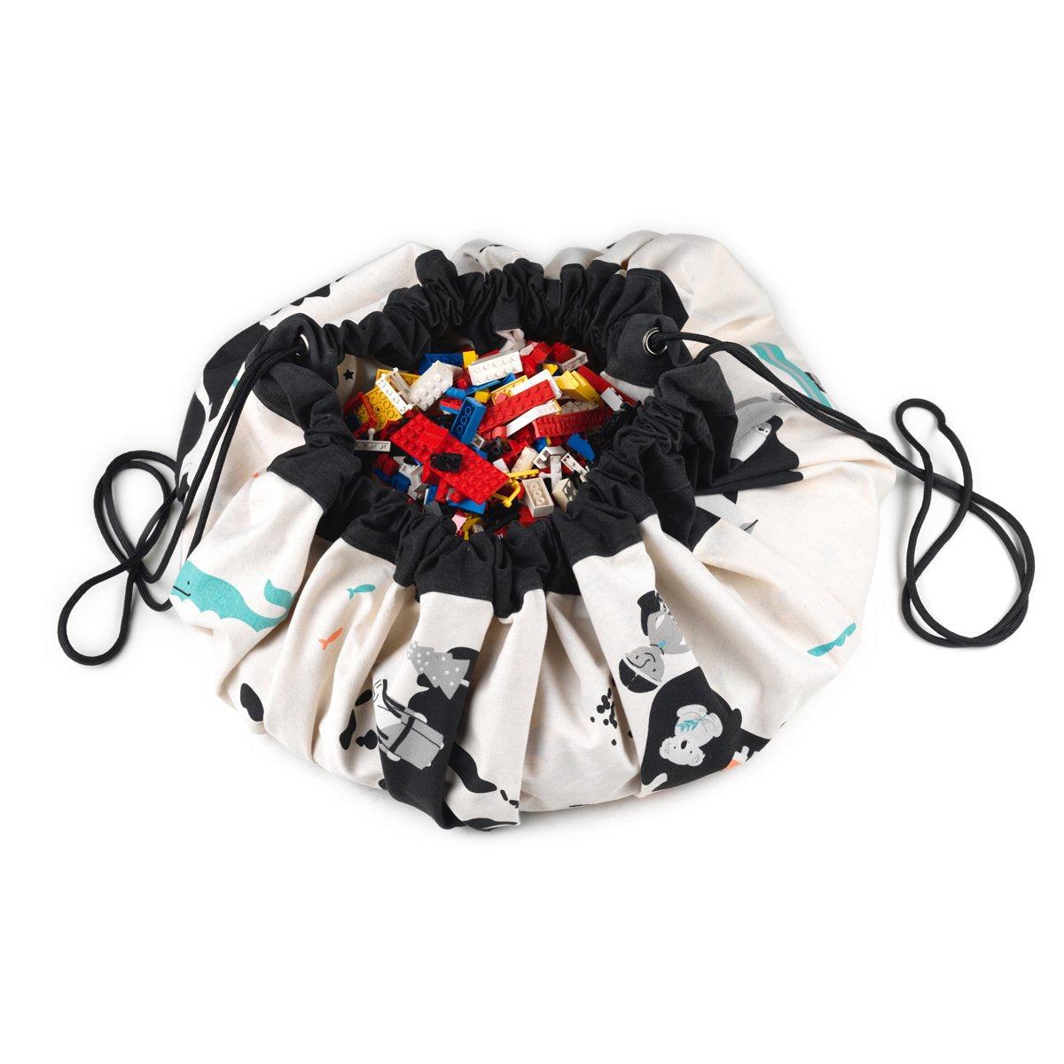 noomad: Playmat & Toy Bag - World Map/Stars