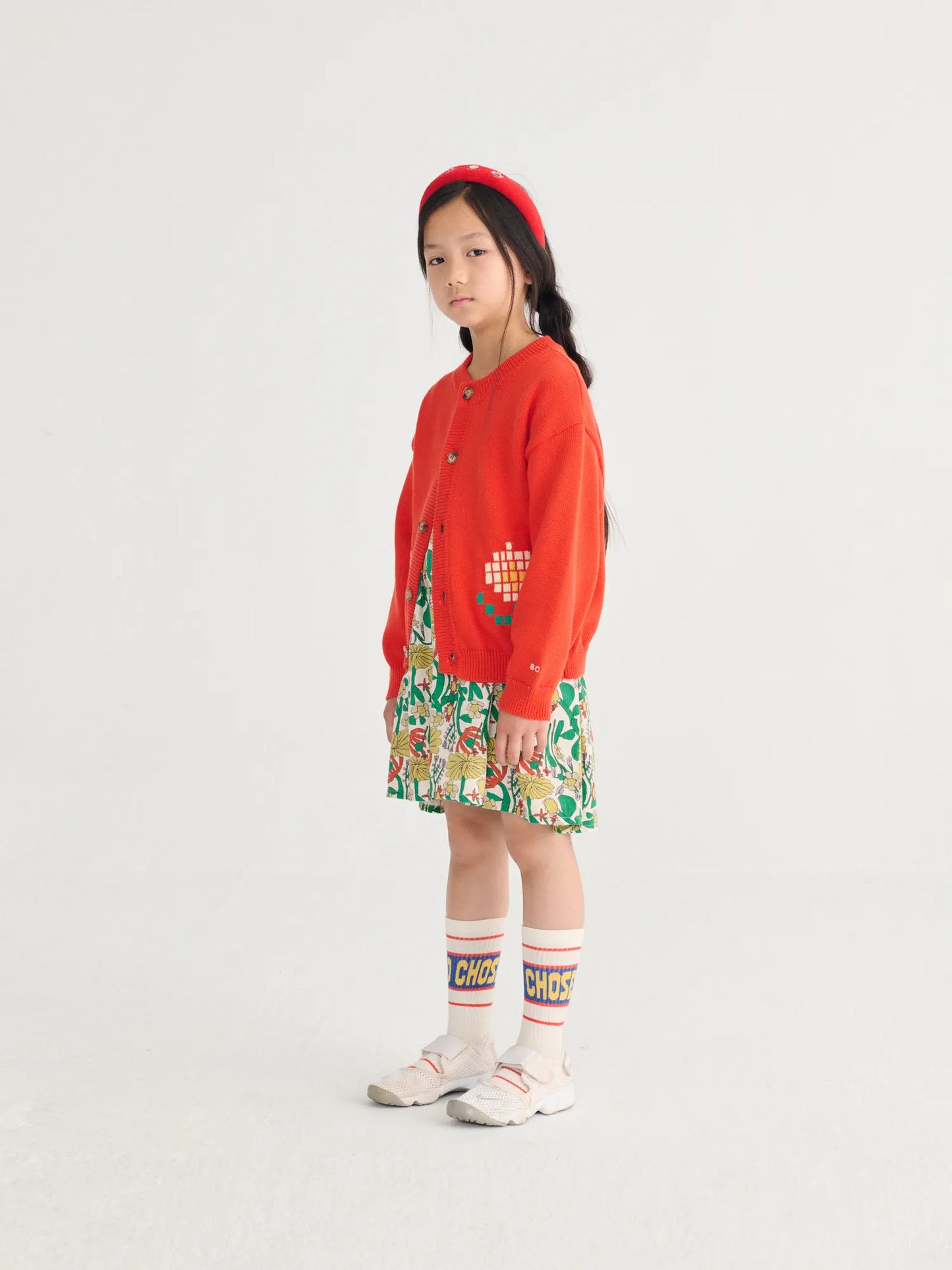 Pixel Daisy Cardigan