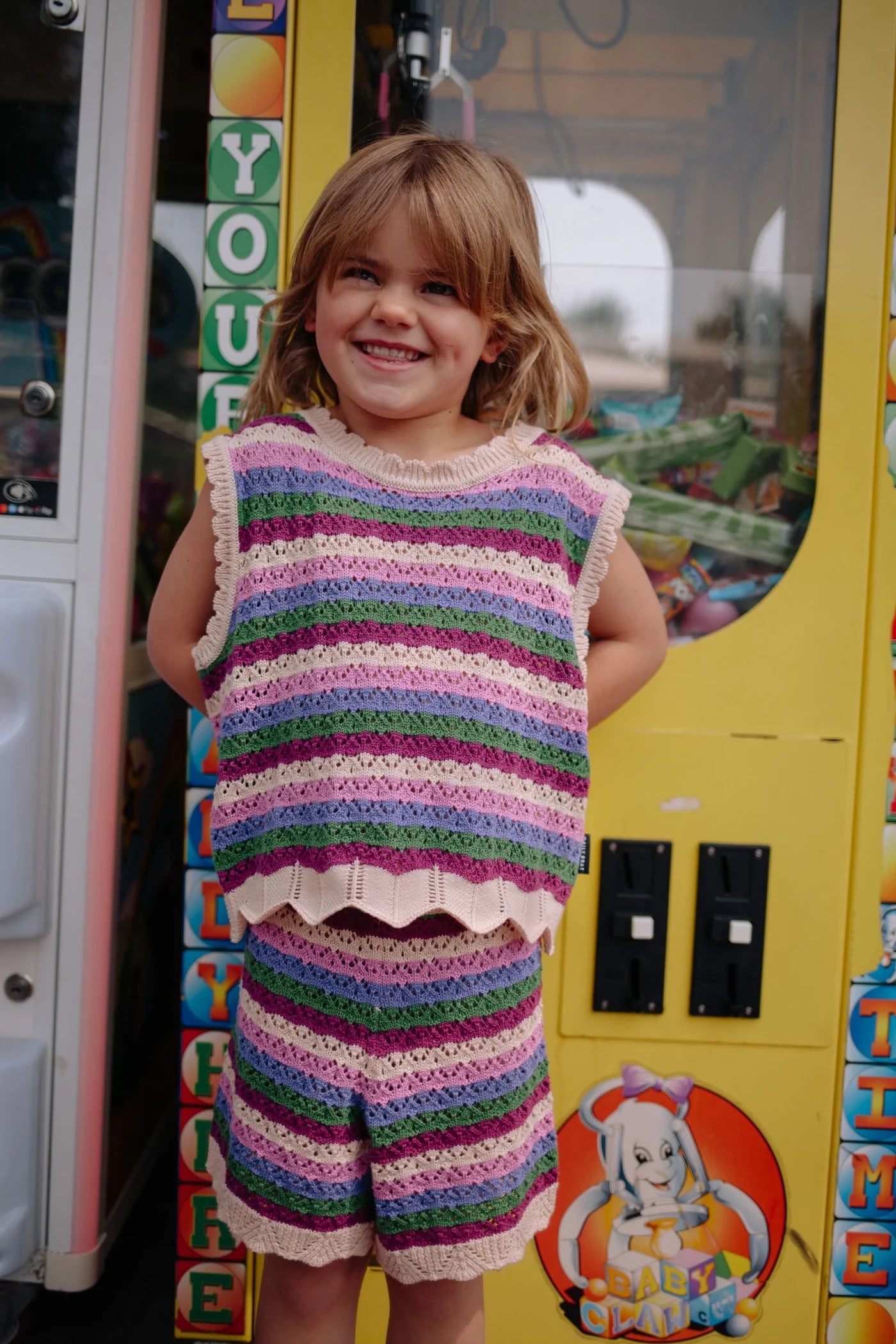Hazy Knitted Set