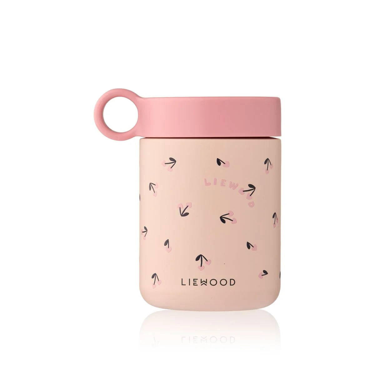 Kiani Food Jar - Mini Cherry Heart / Rosey