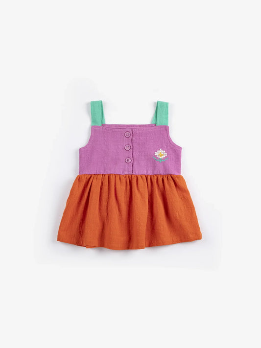 Pixel Daisy Baby Dress