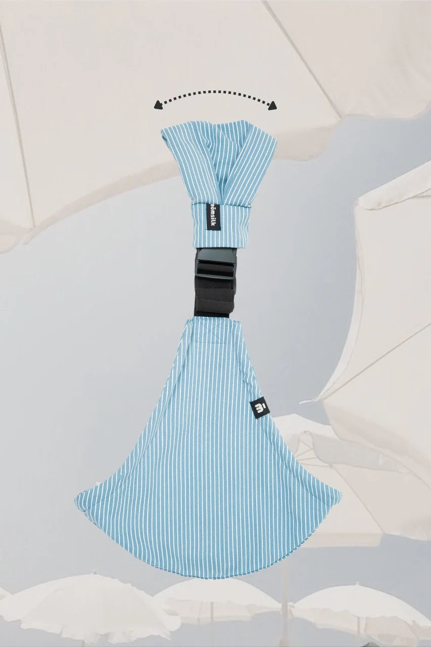 MomSwing Baby Carrier - Azure