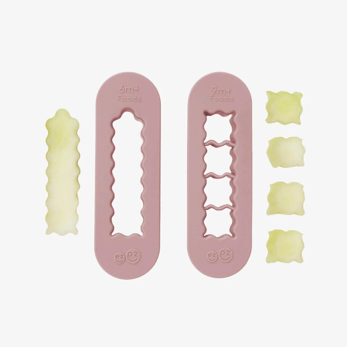 Baby-Led Weaning Food Cutters - Blush