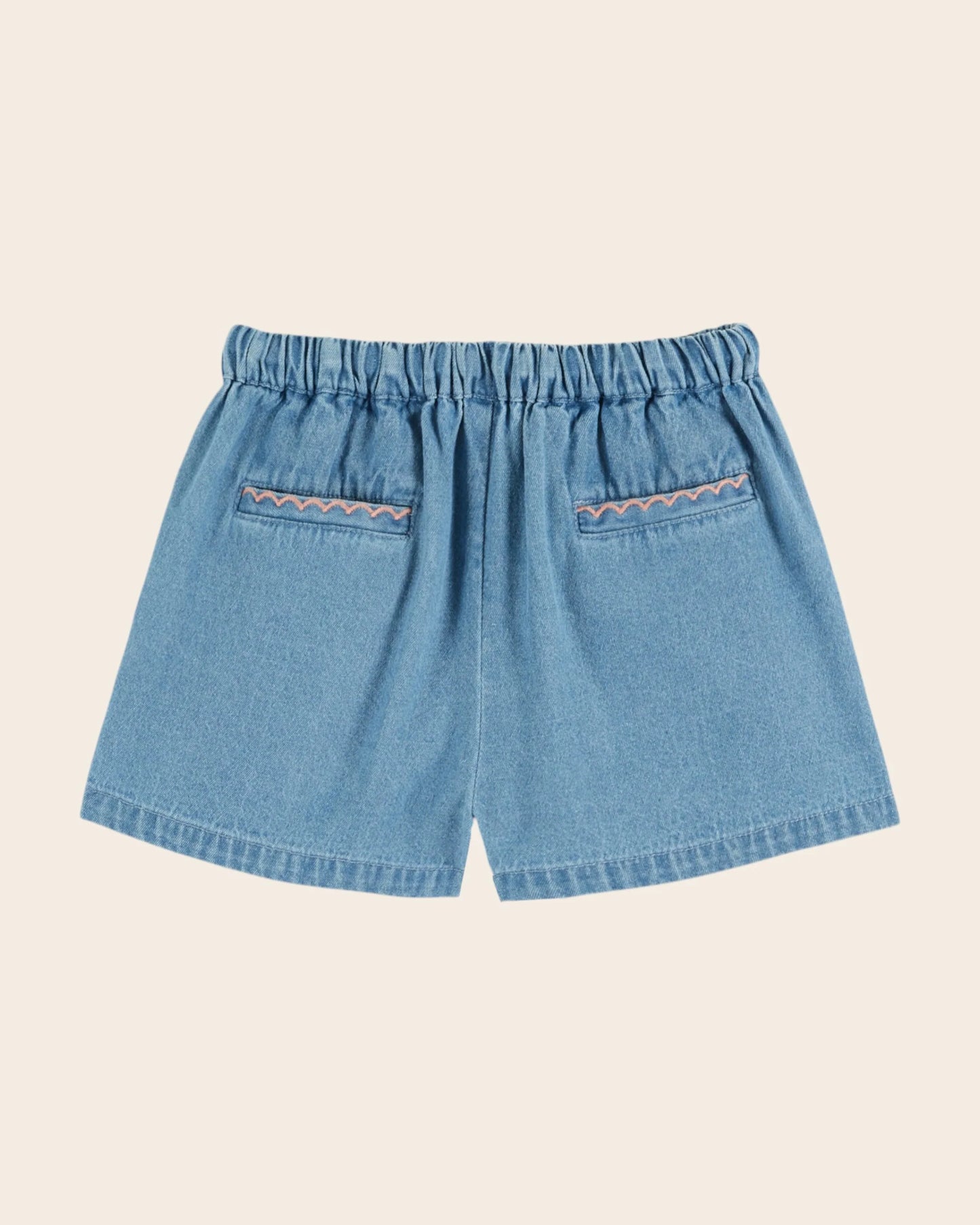Rose Embroidered Shorts