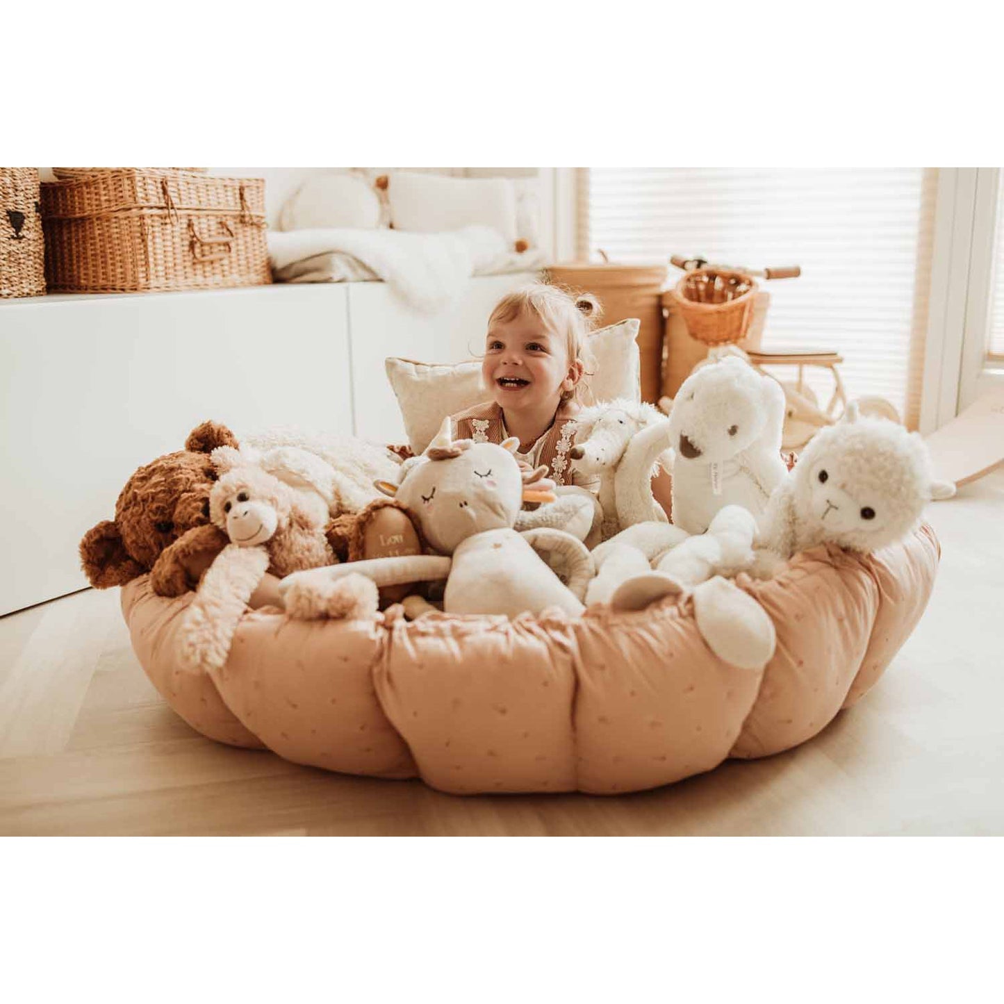coco bloom: Organic Baby Mat - Fleuri