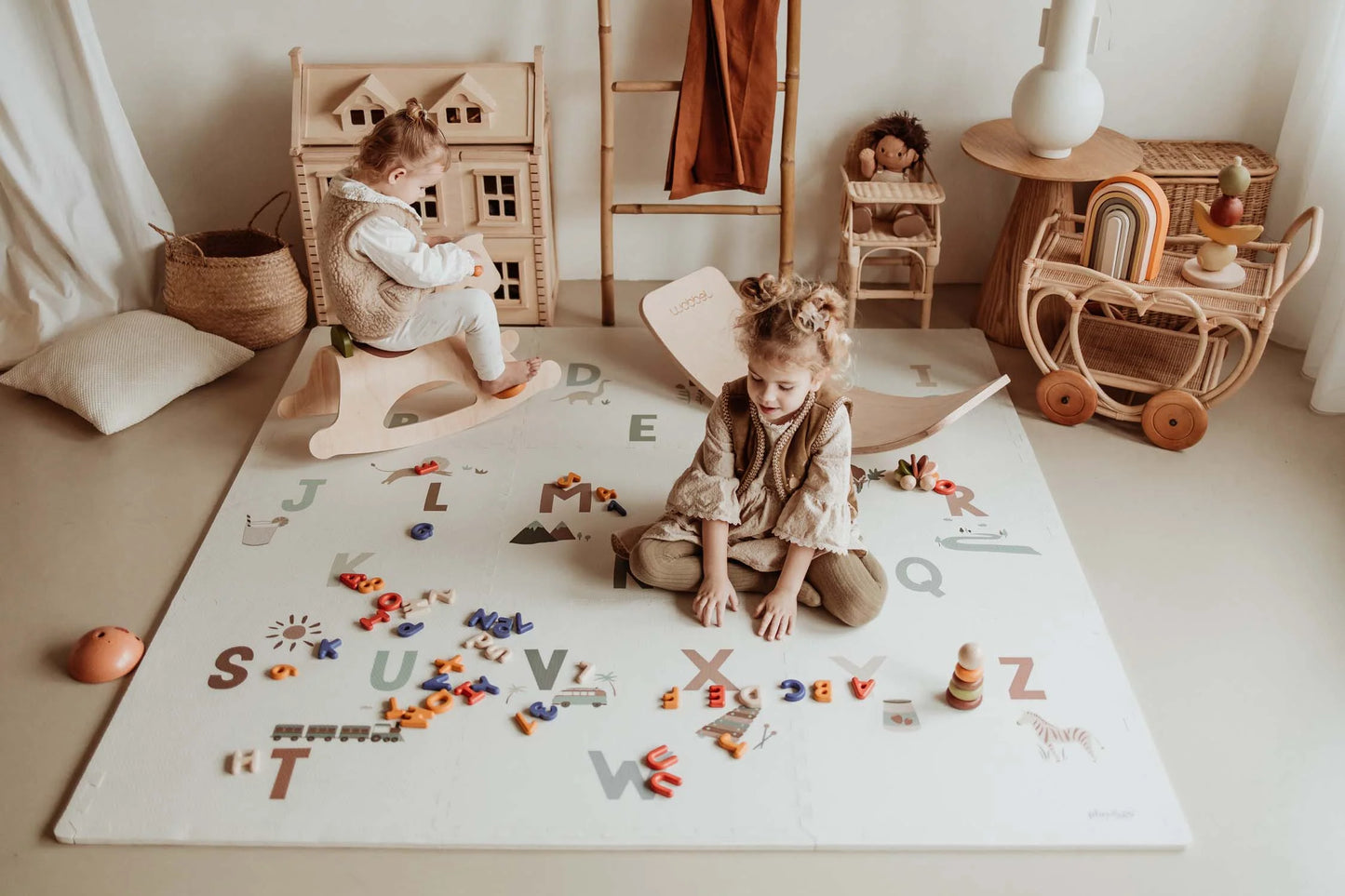 Foam Puzzle Playmat & Storage Box - Alphabet