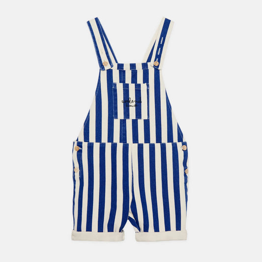 Blue Stripes Dungarees