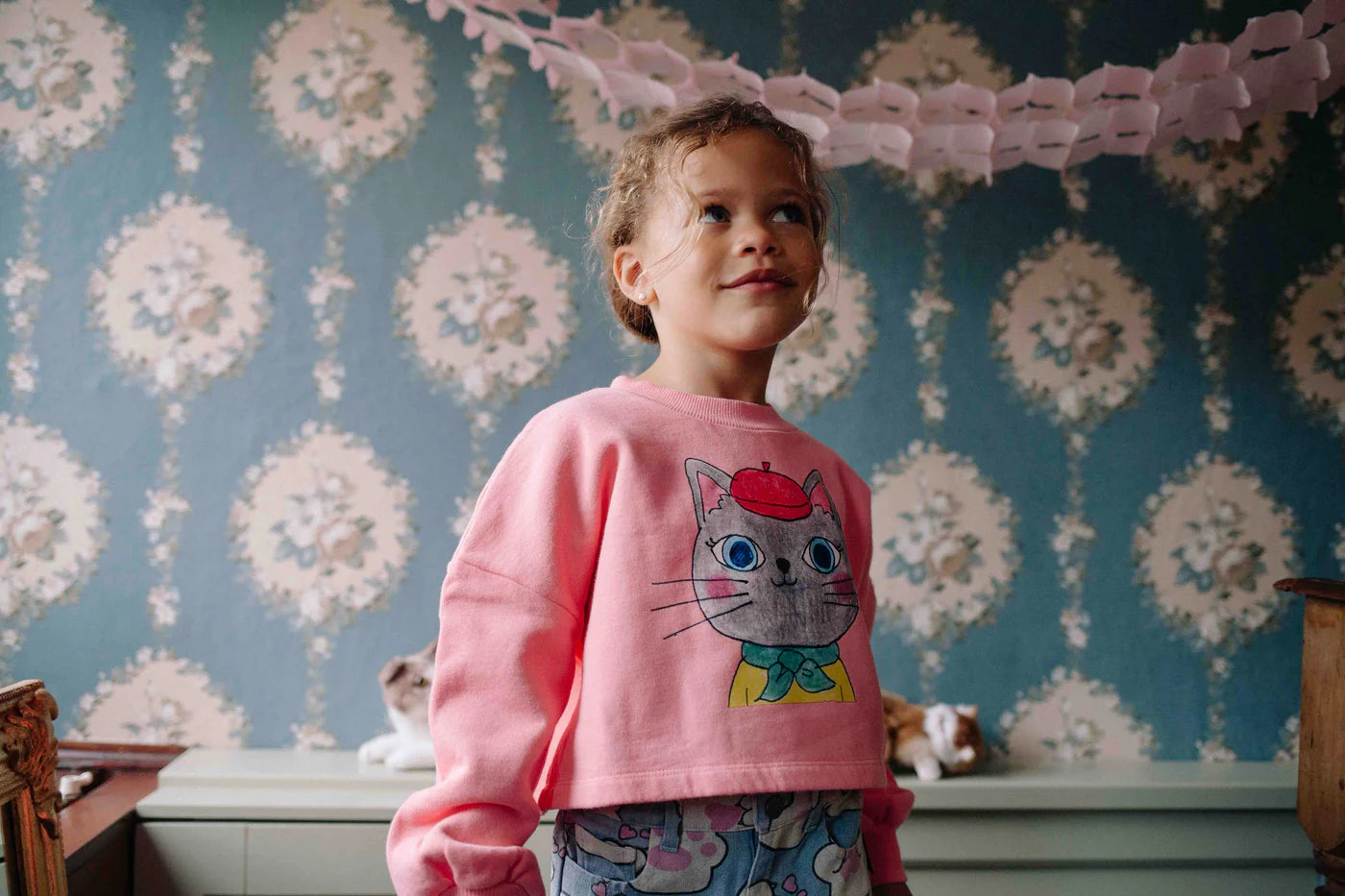 Dolly Purrton Sweater - Pink