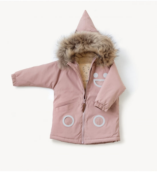 Wistiti Raincoat - Dusty Rose