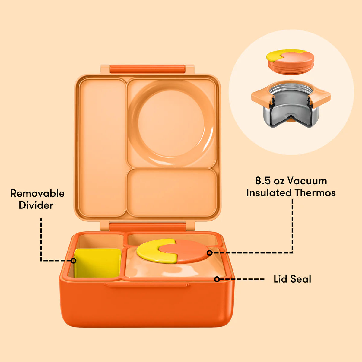OmieBox® - Poppy Orange