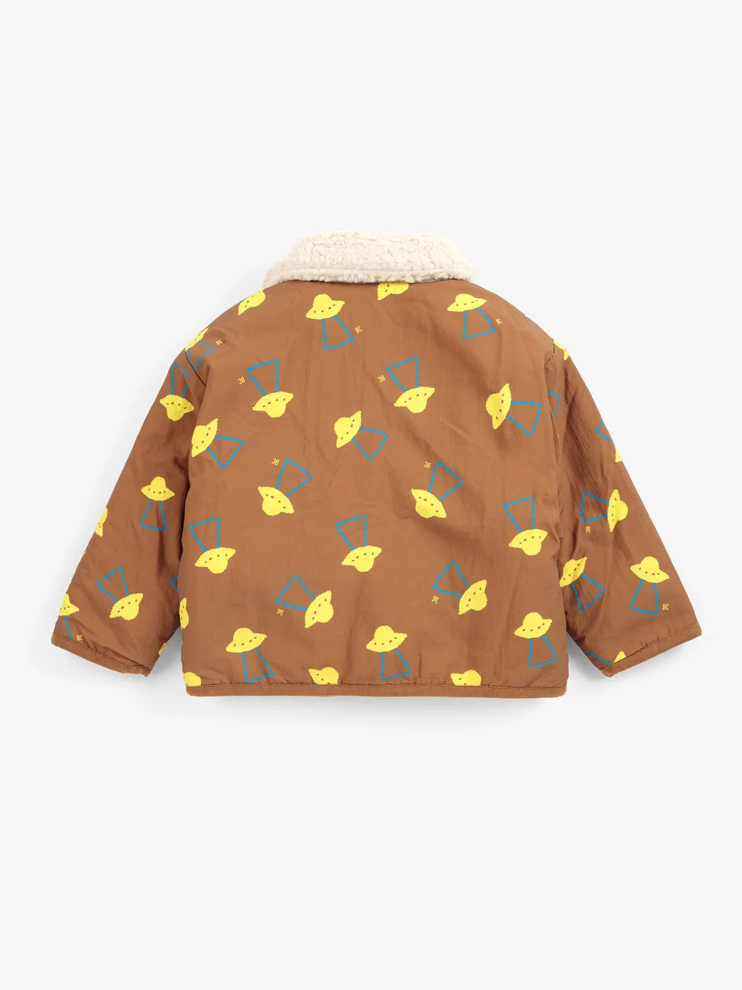 Pixel Abduction Sheepskin Baby Reversible Jacket