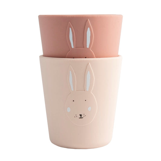 Silicone cup 2-pack - Mrs. Rabbit