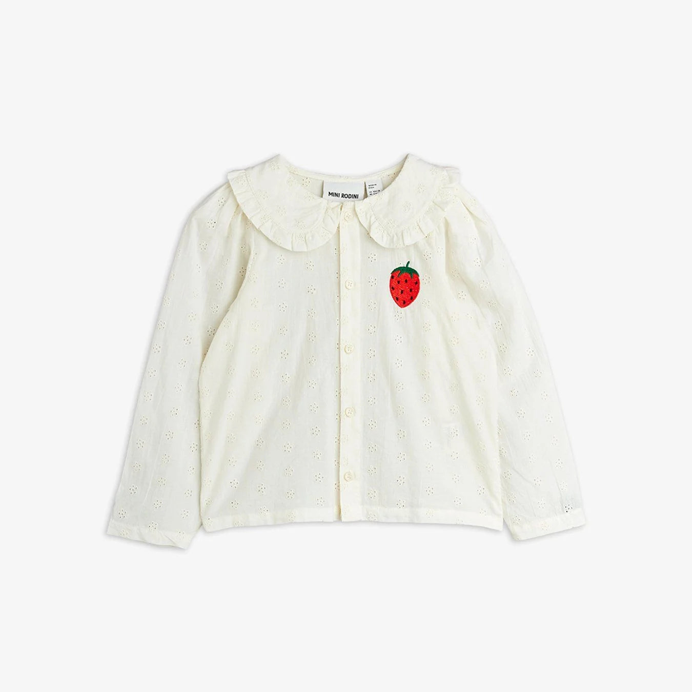 Strawberry Embroidered Blouse