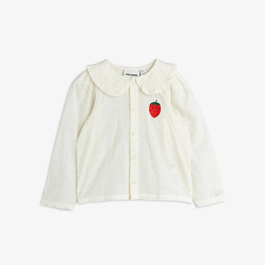Strawberry Embroidered Blouse