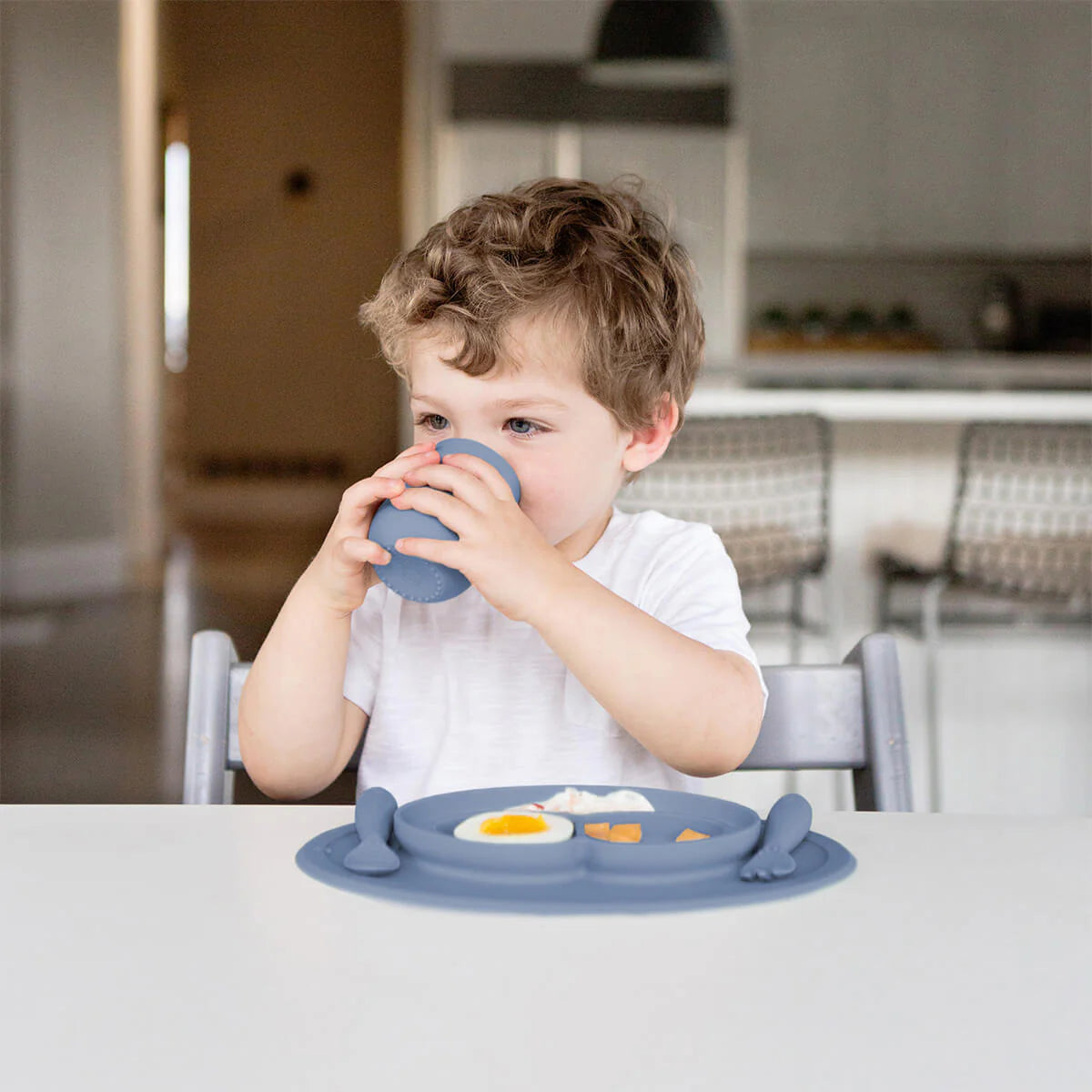 Mini Feeding Set (12m+) - Indigo