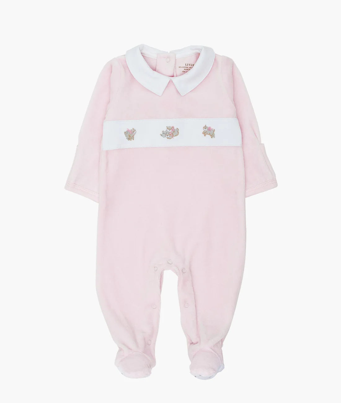 Counting Sheep Aubrey Playsuit - Pink