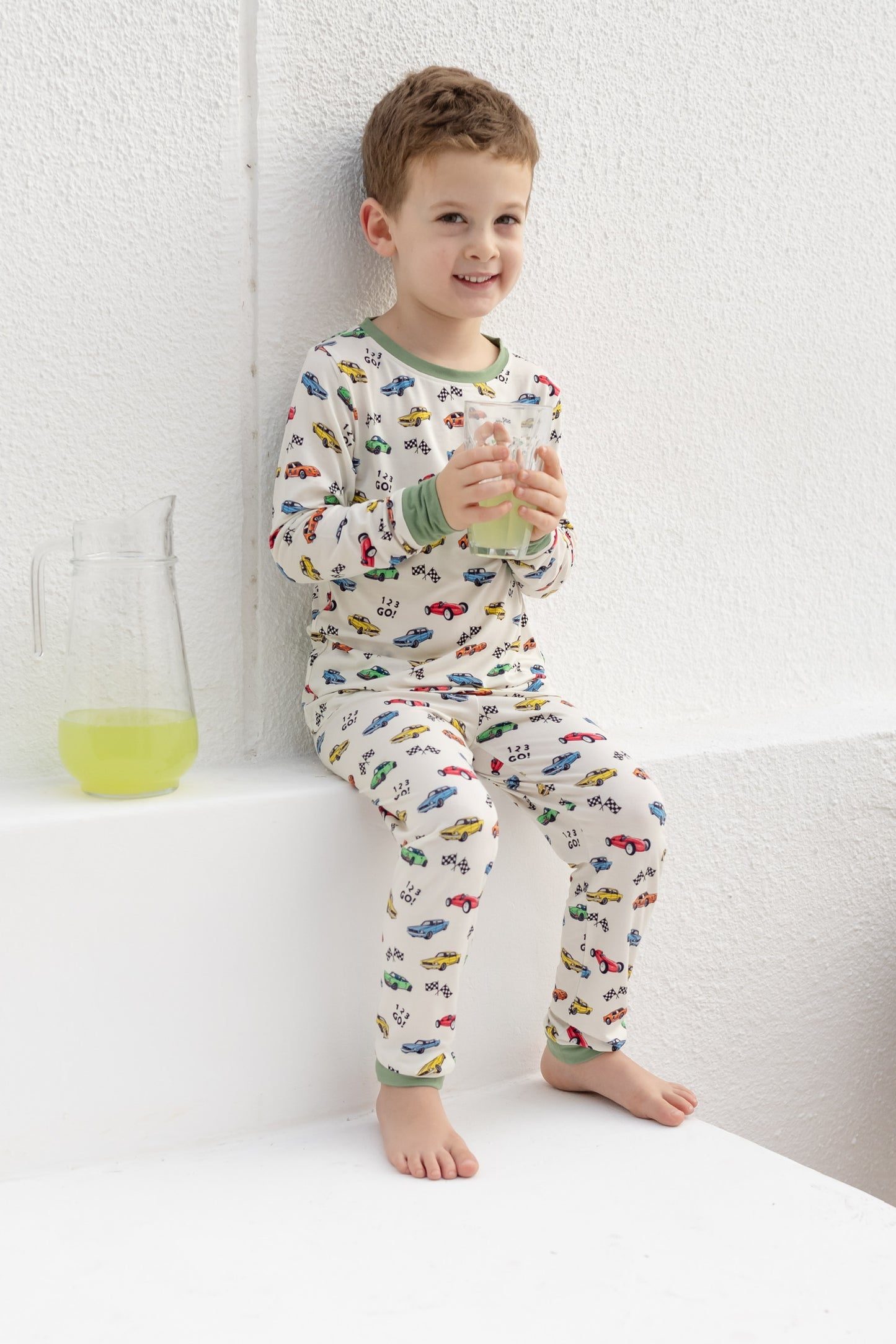 Cars Pants PJ Set