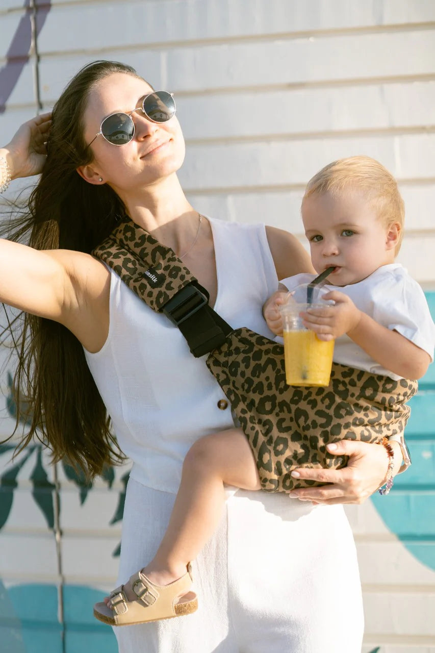 MomSwing Baby Carrier - Leopard