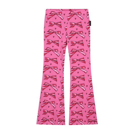 Bows Flared Pants