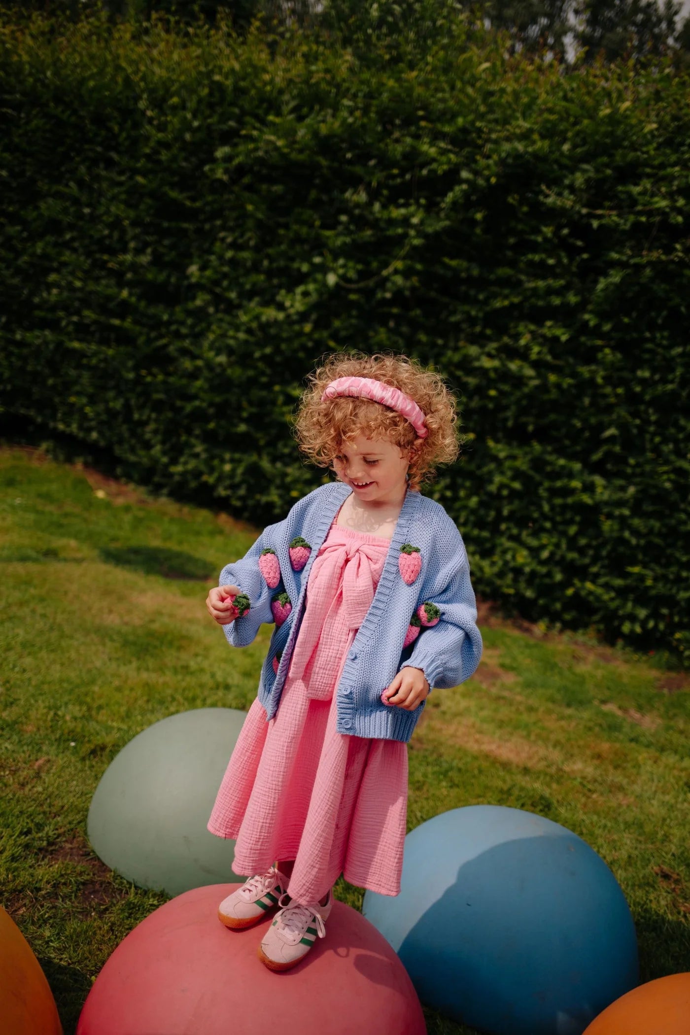 Pink Berry Cardigan