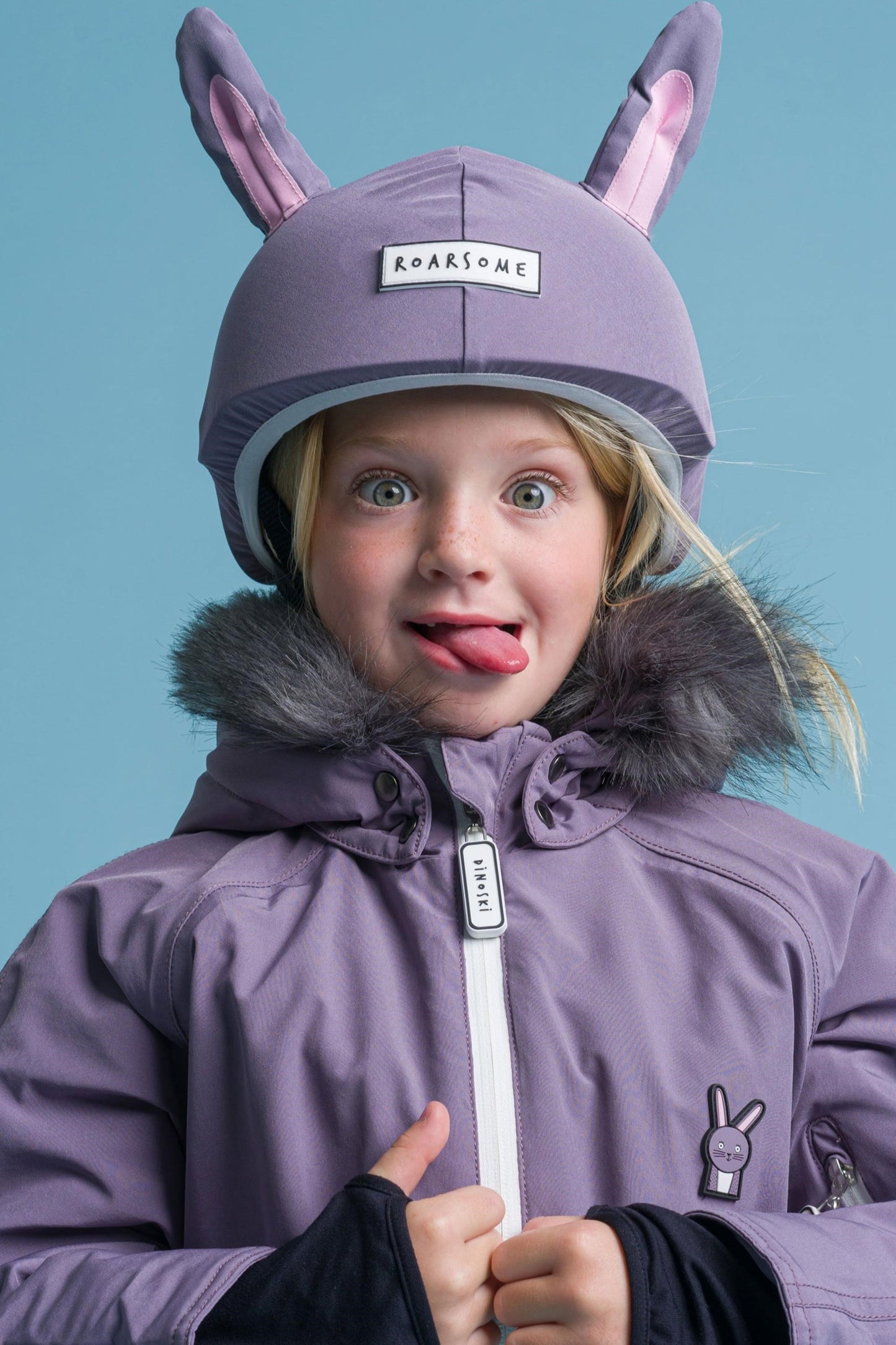 Helmet Covers - Hop The Bunny