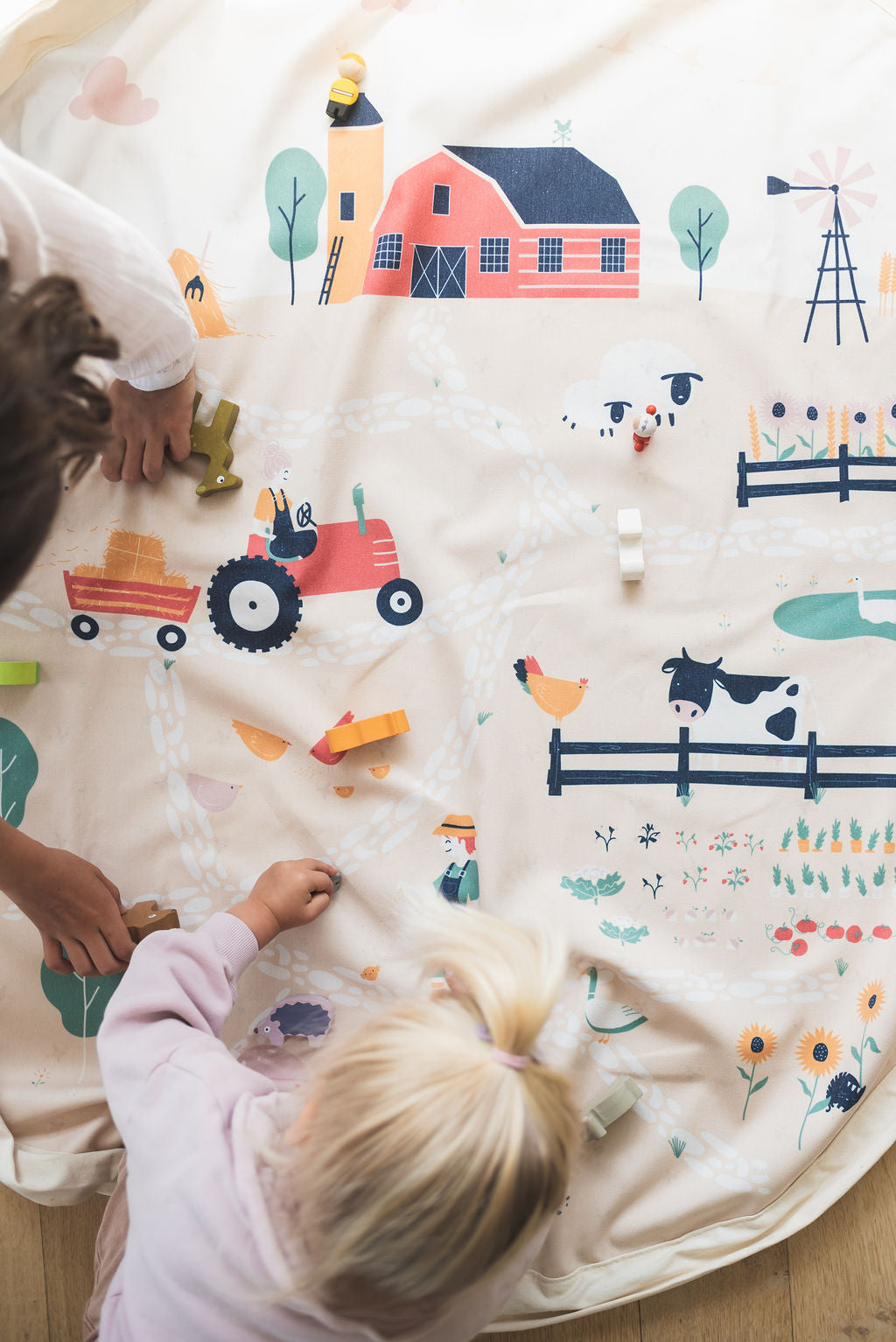 noomad: Playmat & Toy Bag - Farm