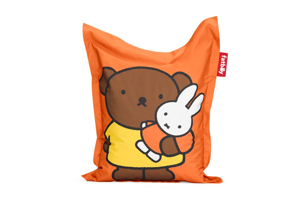 Junior x Miffy Beanbag - Boris Orange