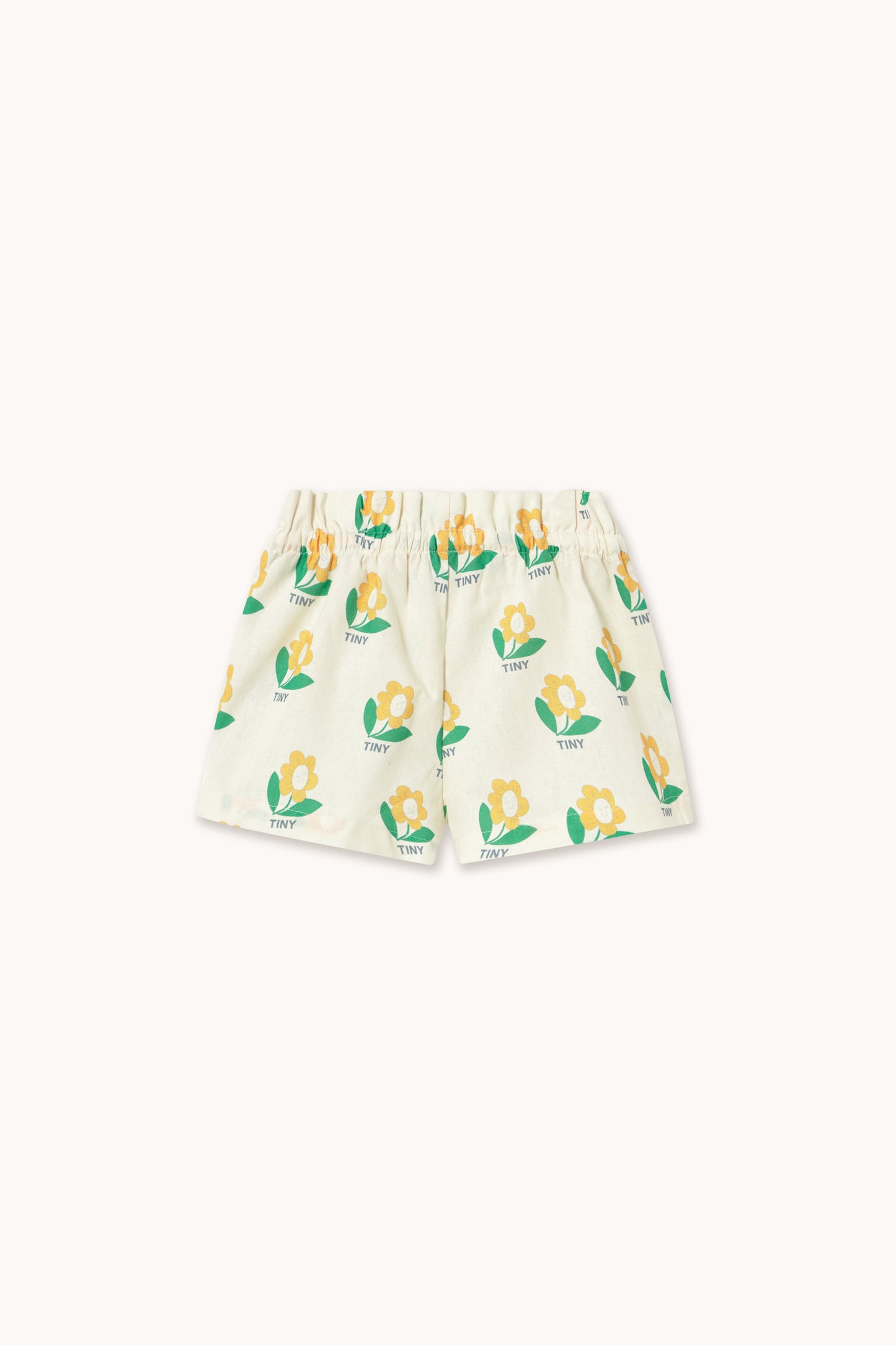 Tiny Flower Linen Shorts